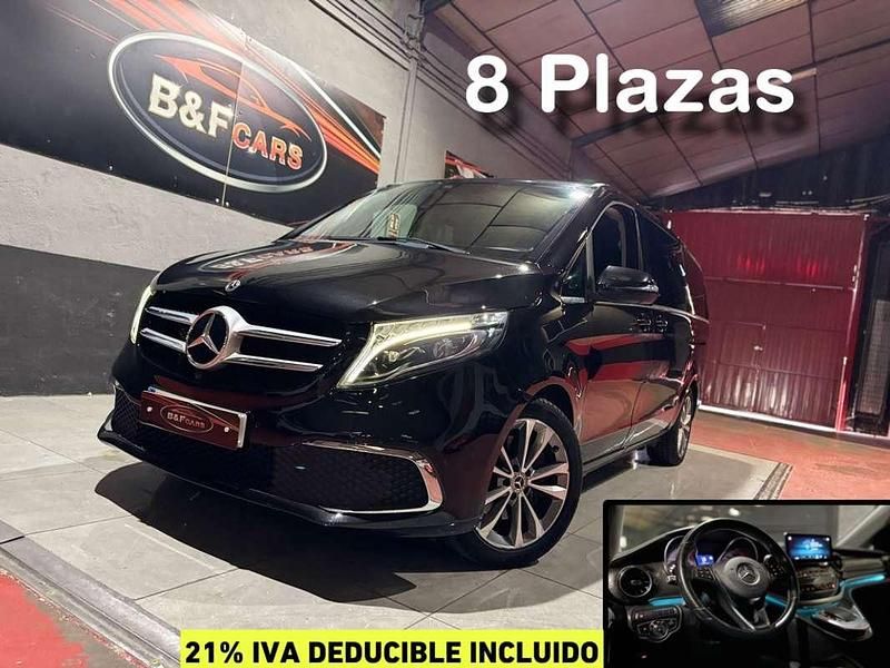 Negro Usado 2021 Mercedes V220 Avantgarde Monovolumen | 42.000 € (Super precio) - Imagen 1/4