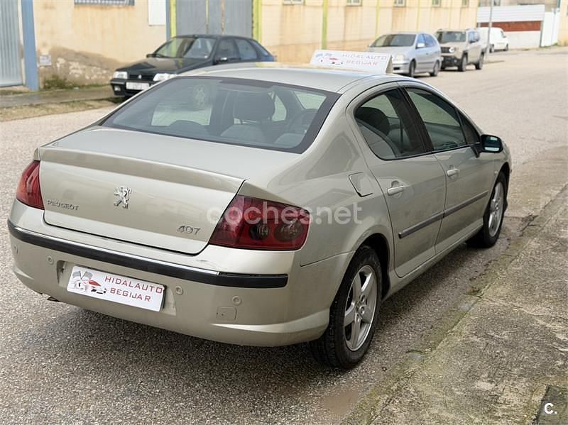 Usado Peugeot 407 Sport 136 CV (100 kW) 2006 Amarillo Berlina
