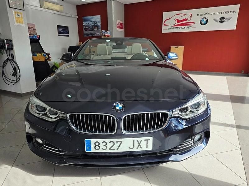 Usado BMW 420 Luxury Line 190 CV (139 kW) 2017 Azul Descapotable