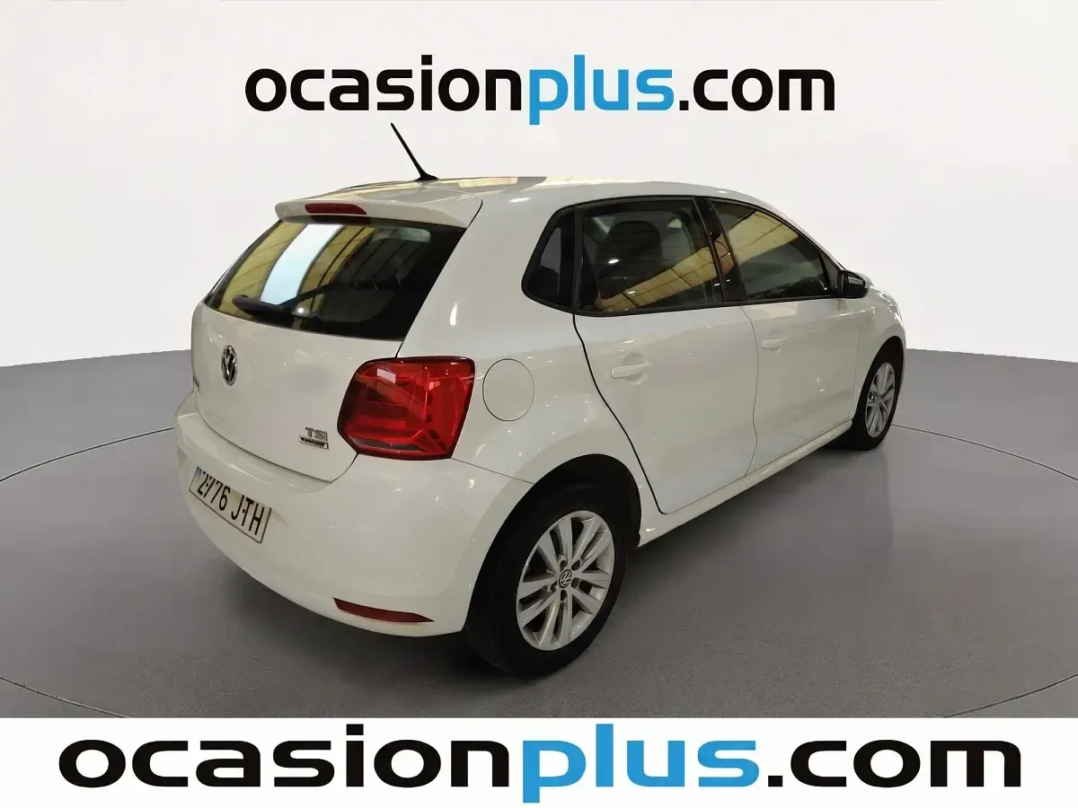 Usado VW Polo 90 CV (66 kW) 2016 Blanco Utilitario