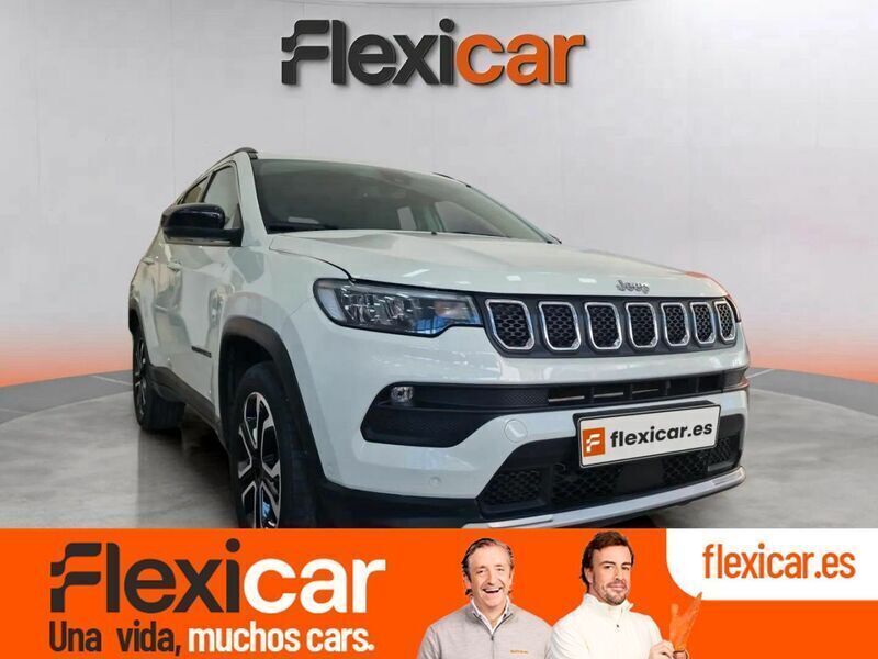 Blanco Usado 2022 Jeep Compass Limited SUV | 22.490 € (Precio justo) - Imagen 1/4