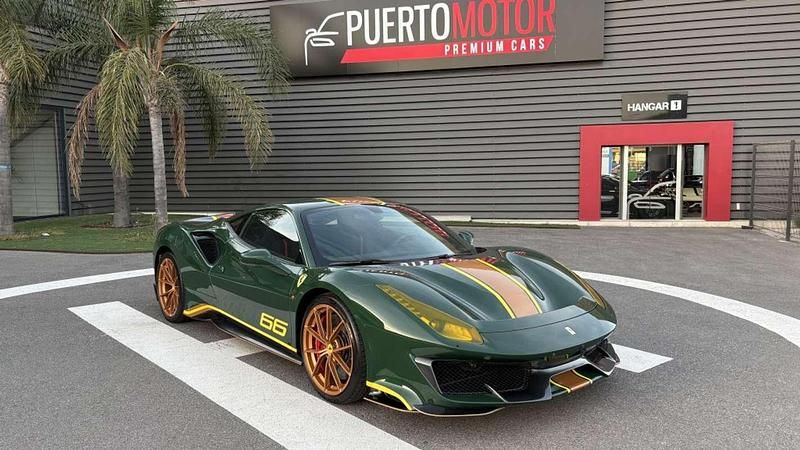 Verde Usado 2019 Ferrari 488 Coupe | 489.990 € - Imagen 1/4