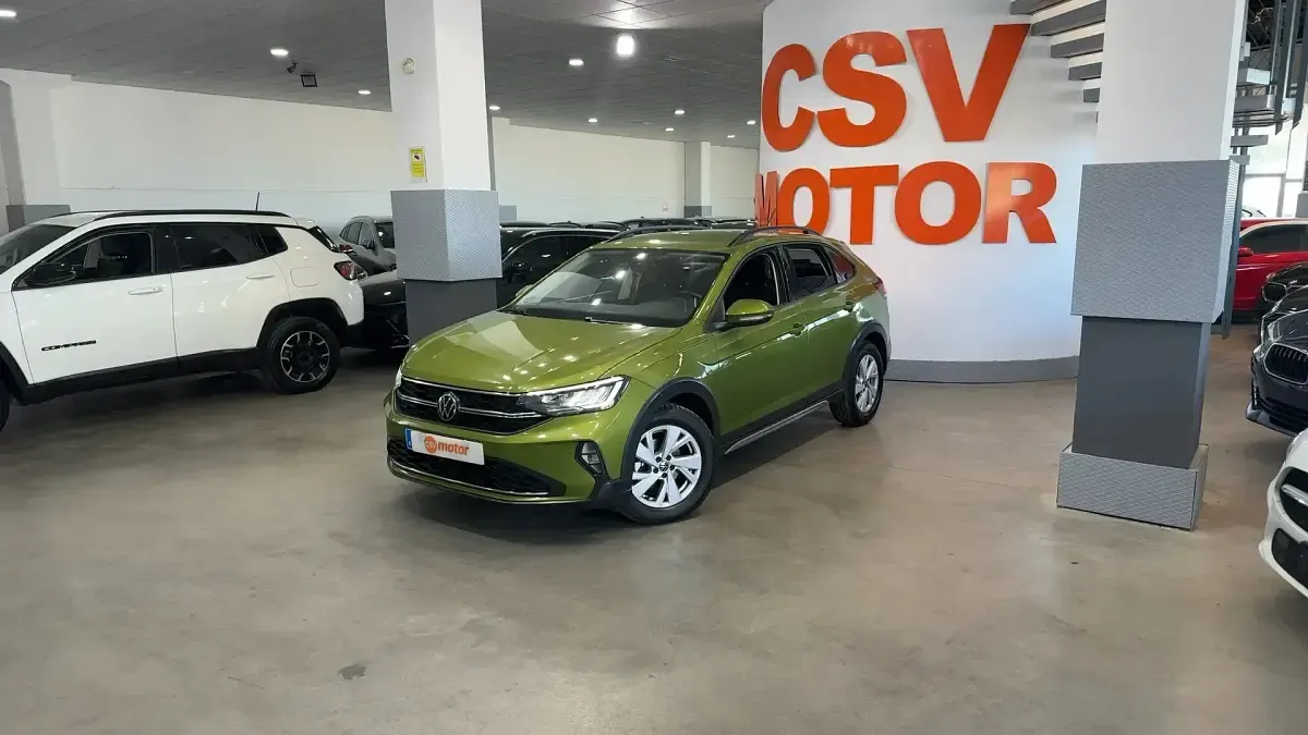 Usado VW Taigo Life 95 CV (69 kW) 2022 Verde SUV