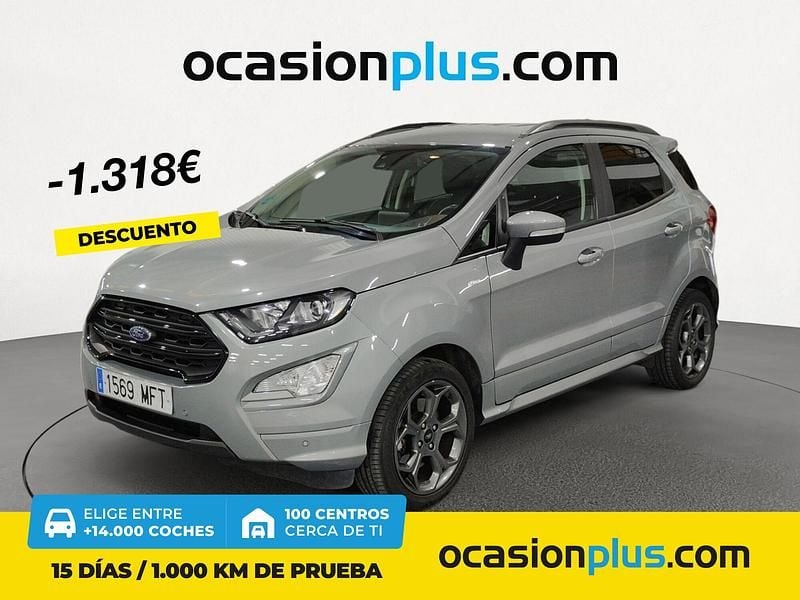 Gris Usado 2023 Ford Ecosport ST-Line SUV | 14.500 € (Precio justo) - Imagen 1/4