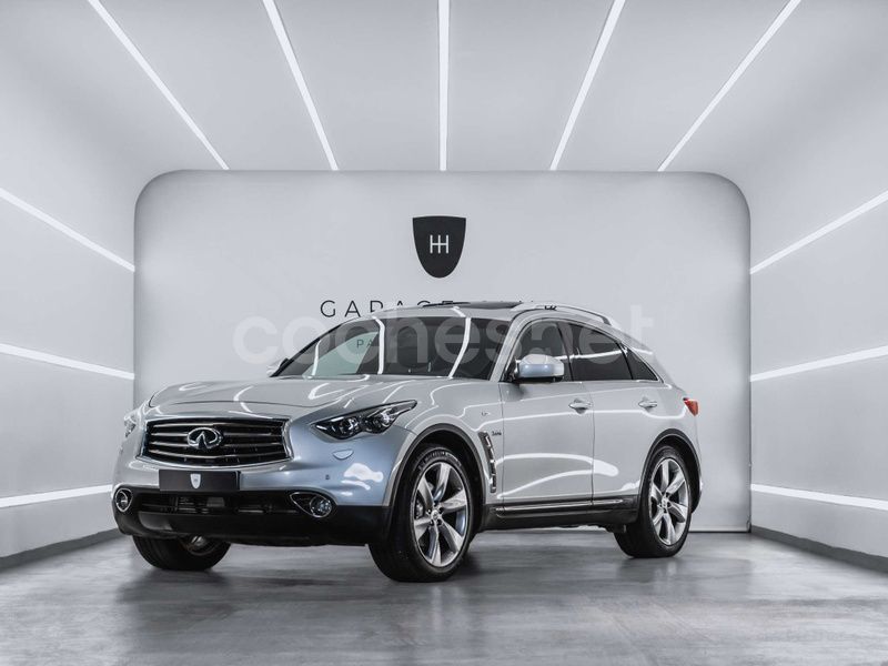 Gris / plata Usado 2014 Infiniti QX70 Premium SUV | 15.499 € - Imagen 1/4