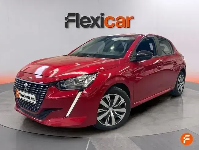 Usado Peugeot 208 Active 75 CV (55 kW) 2023 Rojo Utilitario