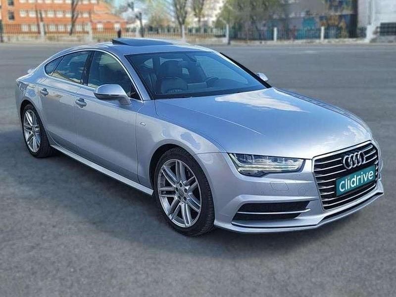 Usado Audi A7 Sportback Premium 218 CV (160 kW) 2014 Gris Utilitario