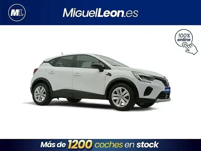 Usado Renault Captur Intens 100 CV (73 kW) 2021 Blanco SUV