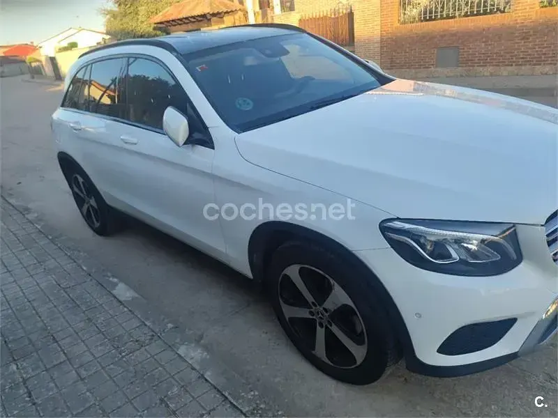 Usado Mercedes GLC220 170 CV (125 kW) 2016 Blanco SUV