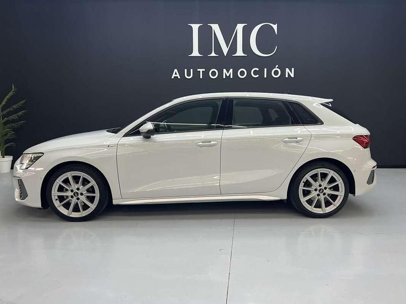 Usado Audi A3 Sportback S-Line 150 CV (110 kW) 2023 Blanco Utilitario