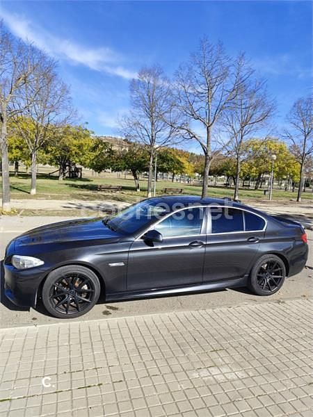 Usado BMW 520 Efficient Dynamics 184 CV (135 kW) 2013 Negro Berlina