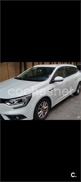 Blanco Usado 2018 Renault Mégane GrandTour Zen Familiar | 14.999 € (Precio justo) - Imagen 1/4