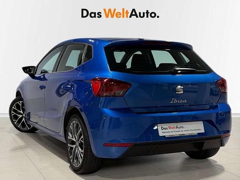 Usado Seat Ibiza XCELLENCE 110 CV (80 kW) 2021 Azul Utilitario