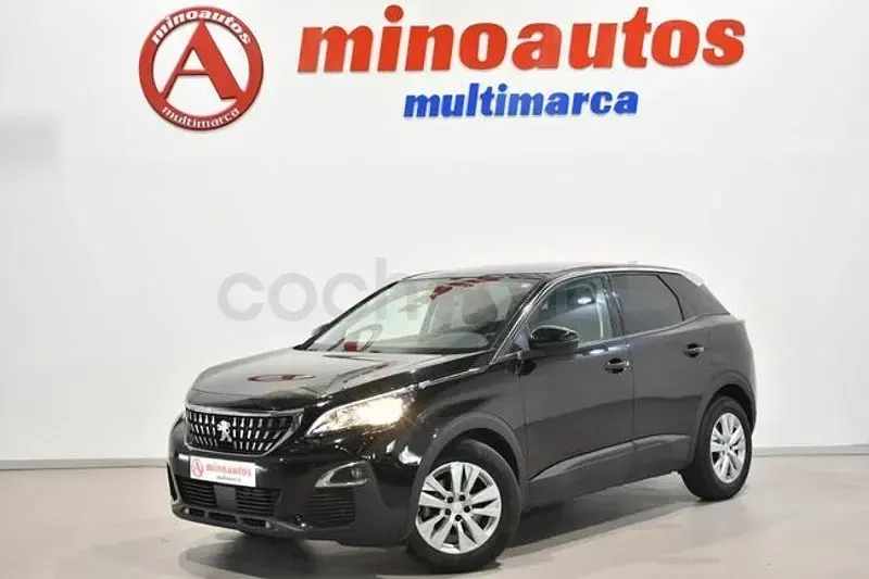 Usado Peugeot 3008 Business-Line 131 CV (96 kW) 2019 Negro SUV