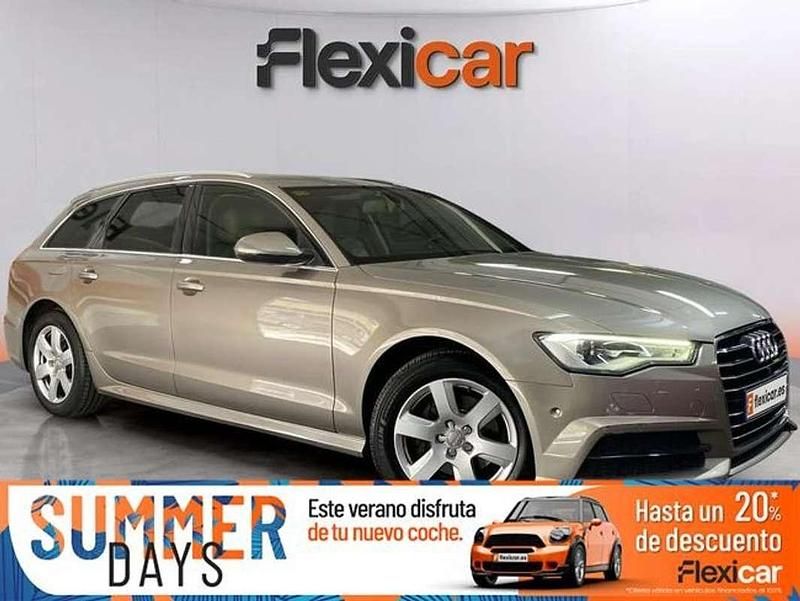 Azul Usado 2017 Audi A6 Familiar | 17.690 € (Buen precio) - Imagen 1/4