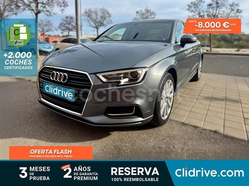 Gris Usado 2017 Audi A3 Design Berlina | 13.590 € (Buen precio) - Imagen 1/3