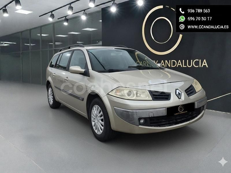 Beige Usado 2007 Renault Mégane GrandTour Business Familiar | 1200 € (Super precio) - Imagen 1/4