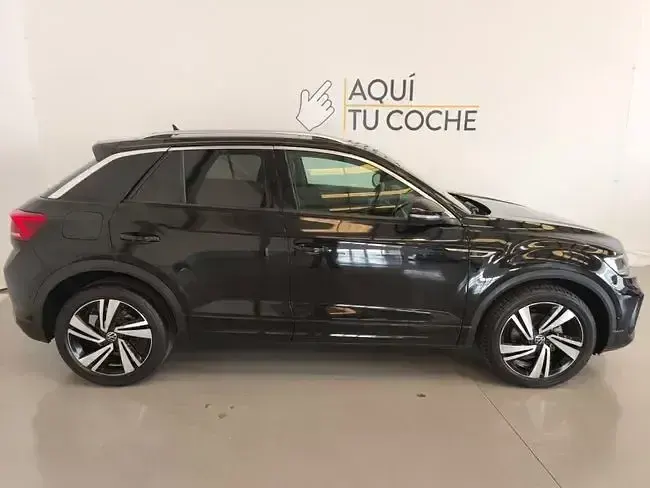 Usado VW T-Roc R-line 150 CV (110 kW) 2022 Negro SUV