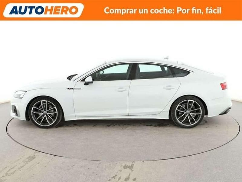 Usado Audi A5 S-Line 190 CV (139 kW) 2020 Blanco Coupe