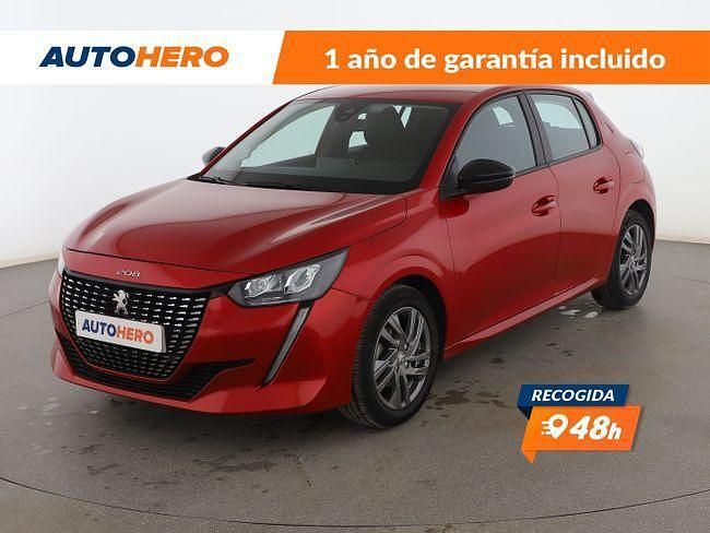 Rojo Usado 2022 Peugeot 208 Active Utilitario | 11.799 € (Buen precio) - Imagen 1/3
