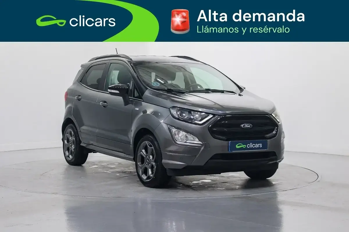 Usado Ford Ecosport ST-Line 140 CV (102 kW) 2020 Gris / plata SUV