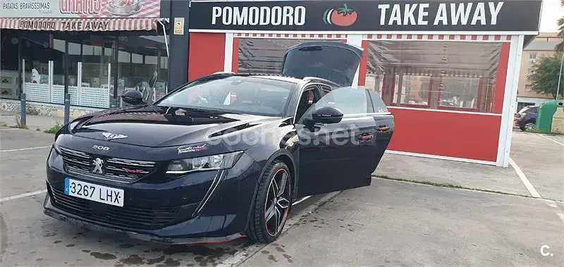 Usado Peugeot 508 SW Allure 130 CV (95 kW) 2020 Negro Familiar