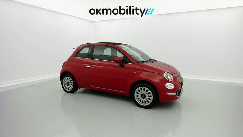 Usado Fiat 500C Dolcevita 70 CV (51 kW) 2024 Rojo passione Descapotable