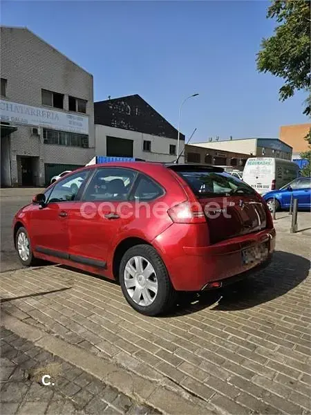 Usado Citroën C4 VTR Sport 92 CV (67 kW) 2009 Rojo Berlina