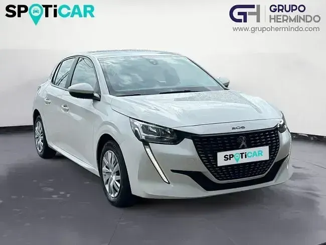 Usado Peugeot 208 Active 100 CV (73 kW) 2022 Blanco Utilitario