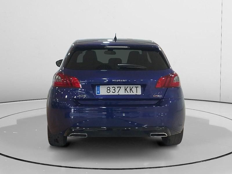 Usado Peugeot 308 GT-line 151 CV (111 kW) 2018 Azul Utilitario