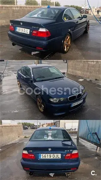 Usado BMW 318 143 CV (105 kW) 2005 Azul Coupe
