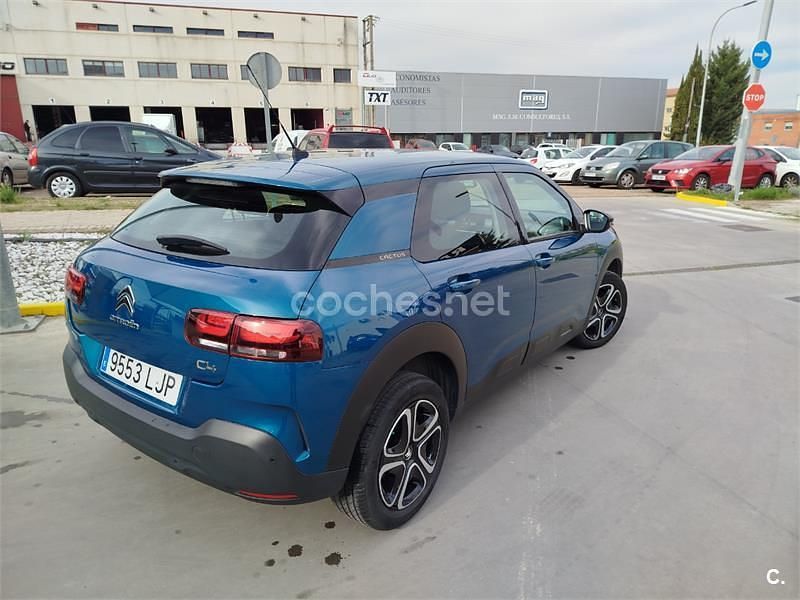 Usado Citroën C4 Live 110 CV (80 kW) 2020 Azul Berlina