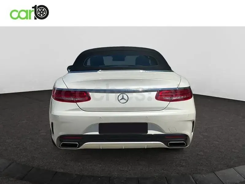 Usado Mercedes S500 455 CV (334 kW) 2017 Blanco Descapotable