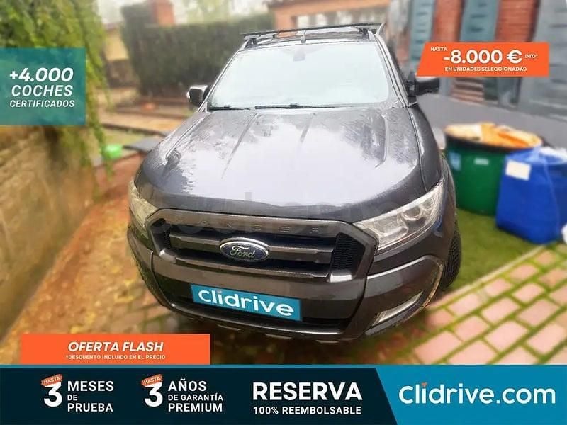 Usado Ford Ranger Wildtrack 200 CV (147 kW) 2018 Gris / plata Recogida
