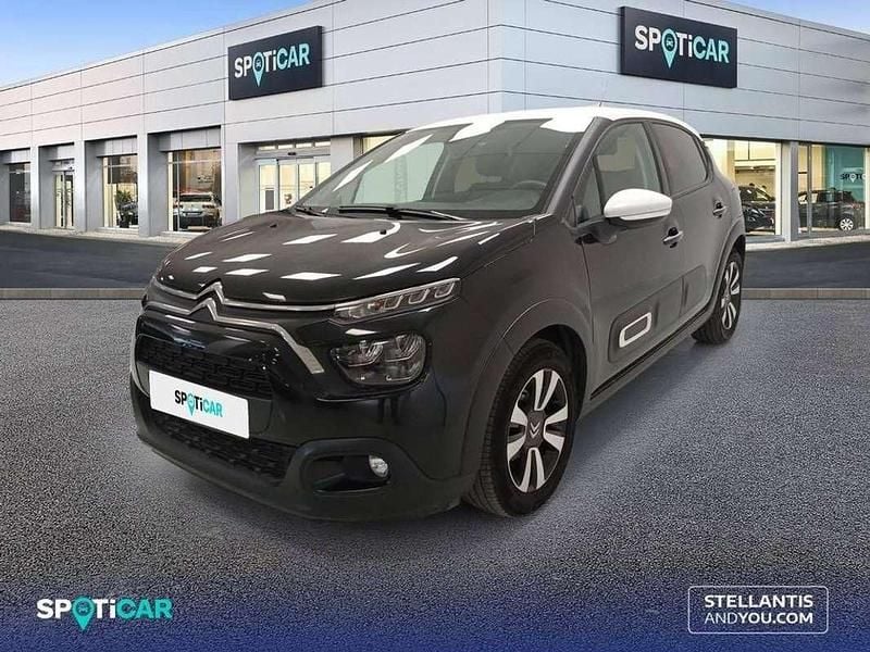 Negro Usado 2023 Citroën C3 PureTech Utilitario | 11.900 € (Precio justo) - Imagen 1/4