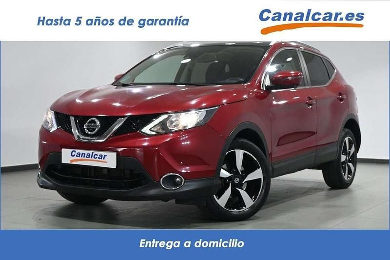 Rojo Usado 2017 Nissan Qashqai N-Connecta SUV | 13.423 € (Precio justo) - Imagen 1/4