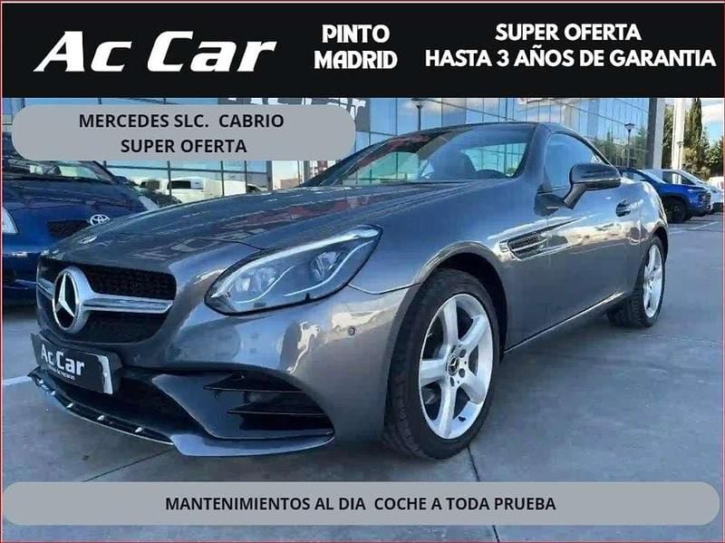 Usado Mercedes SLC200 184 CV (135 kW) 2018 Gris Coupe
