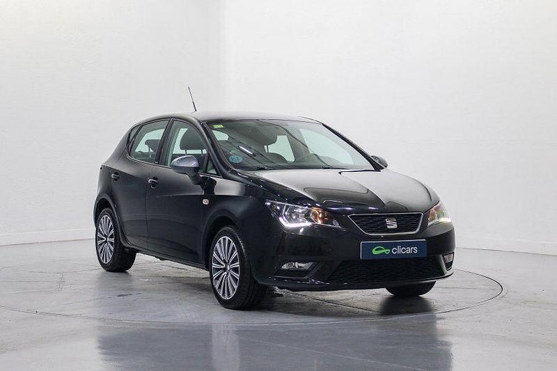 Usado Seat Ibiza Style 75 CV (55 kW) 2016 Negro Berlina