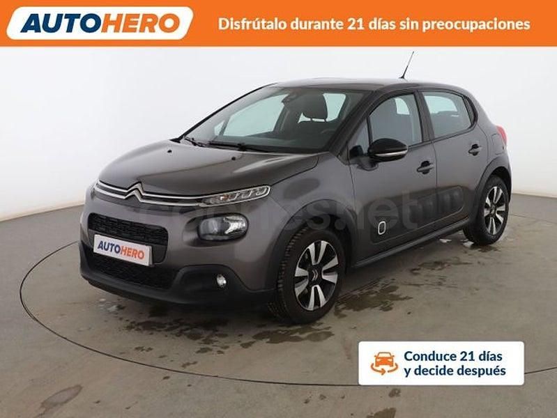Gris / plata Usado 2018 Citroën C3 Feel Berlina | 8299 € (Precio justo) - Imagen 1/3