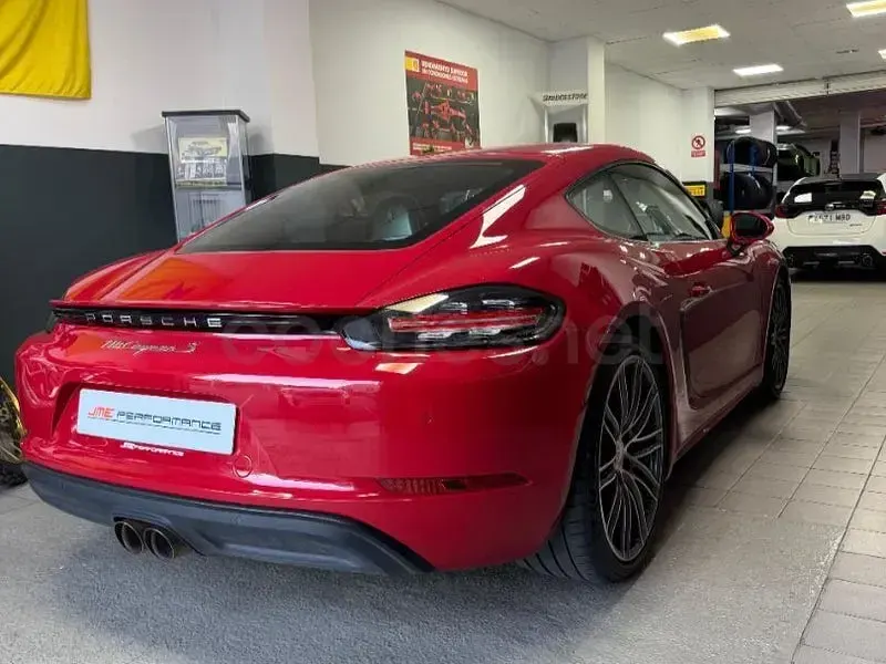 Usado Porsche 718 Cayman S 350 CV (257 kW) 2017 Rojo Coupe