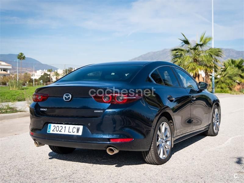 Usado Mazda 3 181 CV (133 kW) 2019 Azul Berlina