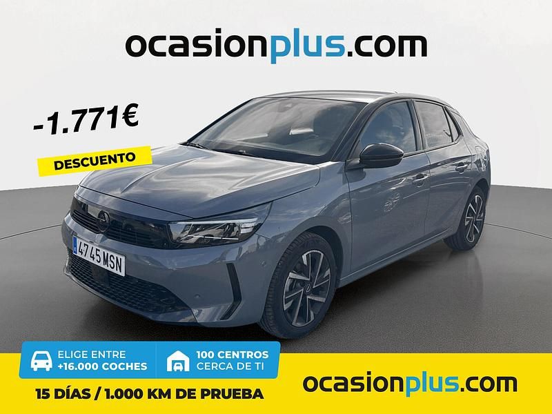 Gris Usado 2024 Opel Corsa Berlina | 13.990 € (Precio justo) - Imagen 1/4