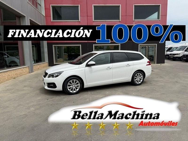 Blanco Usado 2020 Peugeot 308 SW Style Familiar | 10.950 € (Un poco caro) - Imagen 1/3