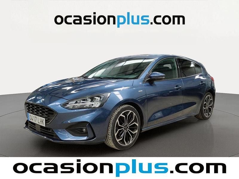 Azul Usado 2020 Ford Focus ST-Line Utilitario | 14.537 € (Precio justo) - Imagen 1/4