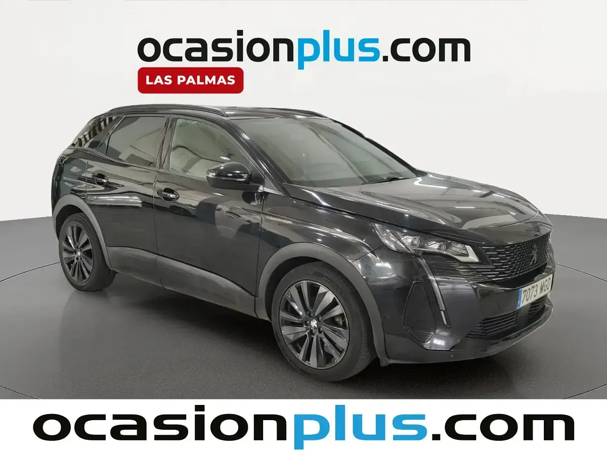 Usado Peugeot 3008 GT 130 CV (95 kW) 2023 Negro SUV