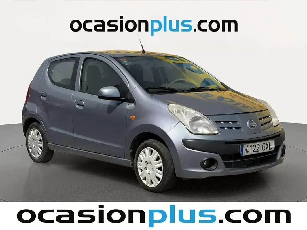 Usado Nissan Pixo Visia 68 CV (50 kW) 2010 Gris Utilitario