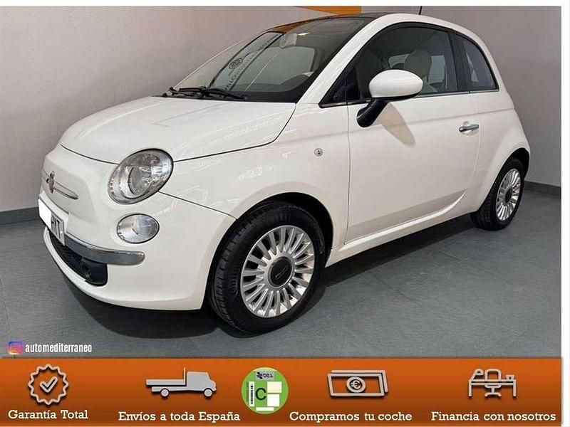 Usado Fiat 500 Lounge 70 CV (51 kW) 2014 Beige Utilitario