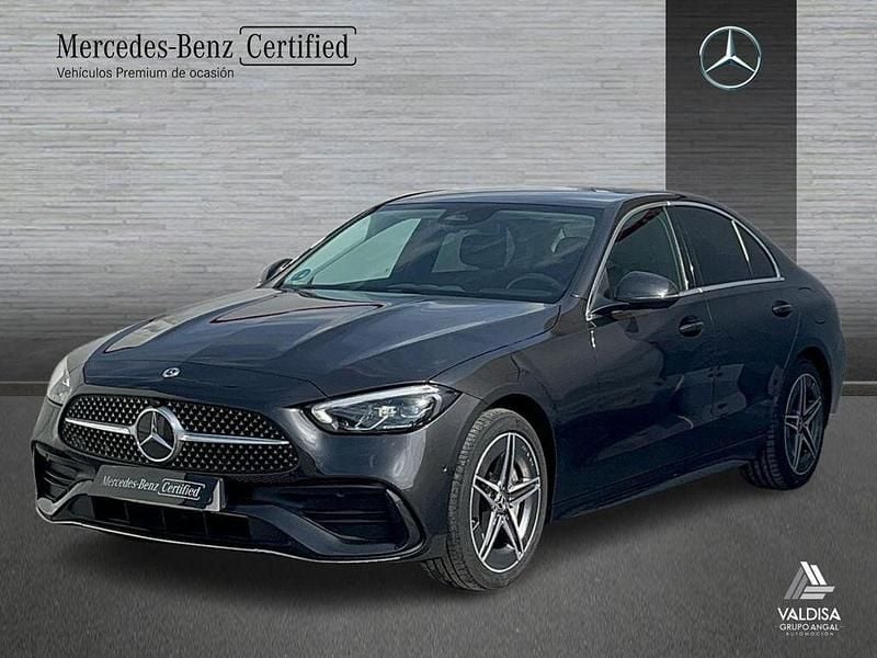 Usado Mercedes C300e AMG line 313 CV (230 kW) 2024 Gris Berlina