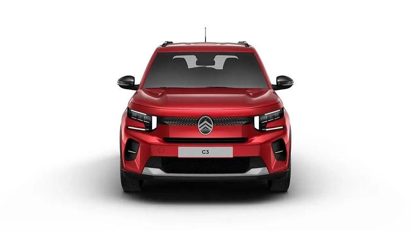 Novo Citroën C3 100 HP (73 kW) 2025 Vermelho Sedan