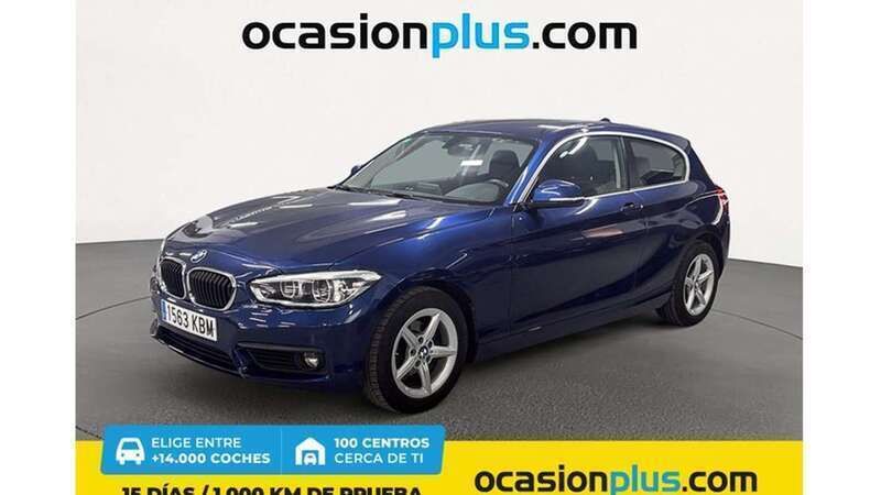Azul Usado 2017 BMW 118 Utilitario | 20.590 € (Precio justo) - Imagen 1/4